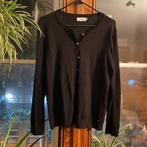 Black Calvin Klein Cardigan